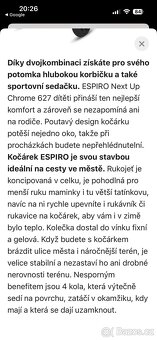 Kočárek Espiro Next Up v záruce - 19