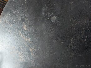 Starožitný stůl a 6 židlí - 19
