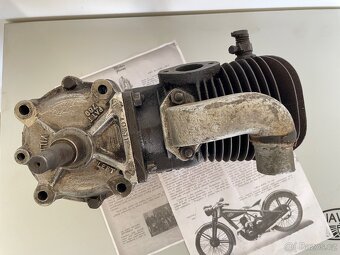 Jawa 175 Villiers - motor na prototyp - 19