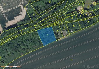 Stavební pozemek 1 528 m² u potoka – v chatařské osadě - 19