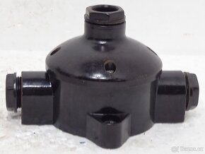 Lustr - Smaltované stropní retro světlo - 19