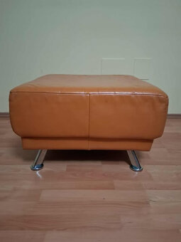 Sedací souprava kožená 4 dílná - 19