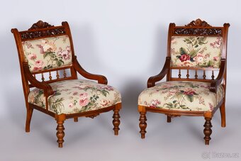 Sedací souprava-1 x sofa+6kusů křesel+oválný stůl-2792 - 19