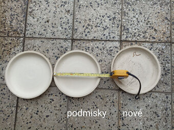 Keramické květináče, pernice, podmisky - 19