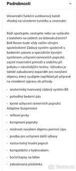 NOVÝ KVALITNÍ TURISTICKÝ BATOH BOLL PC 3300,- - 19