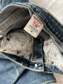 True Religion - dáms. džíny USA, vysoká PC - vel. 28 - 19
