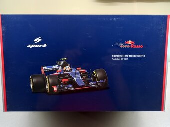 F1 TORO ROSSO STR12 AUSTRALIE 2017 CARLOS SAINZ SPARK 1:18 - 19