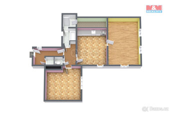 Prodej bytu 2+1, 136 m², Březová, ul. Hamerská - 19