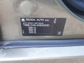 ŠKODA YETI 2.0 TDi / 81 kW, 4x4 R.V. 2016 - 19