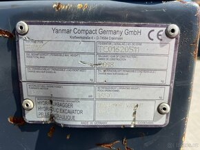 Minibagr minirypadlo Terex Schaeff TC16, 2018 rv, 1713mth - 19