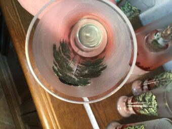 džbán a šest sklenic malovaná souprava - 19