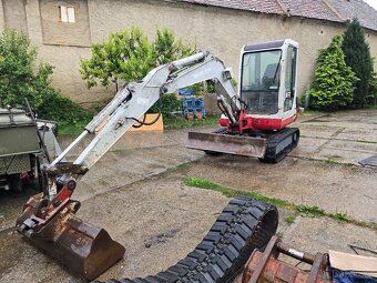 Prodám Minibagr Tateuchi Tb-135 Vaha 3.5T nový podvozek Roze - 19