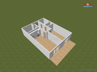 Pronájem bytu 2+kk, 66 m², Plzeň, ul. Safírová - 19
