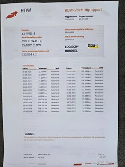 VW CADDY 2.0 SDI 51KW 2008 122TKM TOP STAV - 19