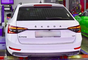 NAPIS SKODA ČERNY NAPIS LOGO ZNAK ŠKODA na kufor - 19