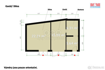 Prodej rodinného domu, 67 m², Kněževes, ul. Pražská - 19