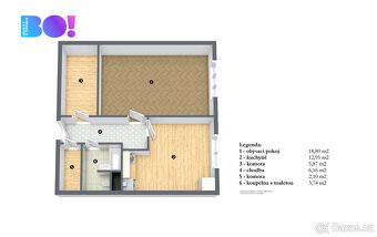 Prodej bytu 1+1, 52 m², ul. Jana Zajíce, Pardubice - Studánk - 19