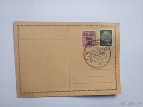 Staré poštovní známky psaní dopis Liberec Reichenberg 2 - 19