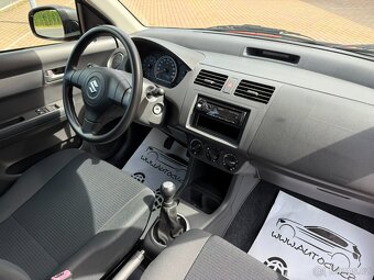 SUZUKI SWIFT 1.3i 68kW-2009-26.273KM-KLIMA,SERVO,1. MAJITEL- - 19