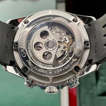 Graham, model Silverstone RS Skeleton, originál hodinky - 19