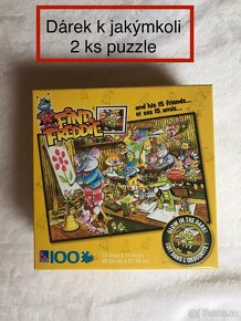 Dětská a jiná puzzle a MONOPOLY - 19
