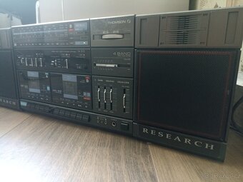 Sběratelský retro magnetofon Thomson Research TM 7670 – rádi - 19