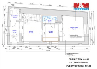 Prodej rodinného domu, 88 m², Běleč - 19