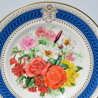 Aynsley, Minton, Wedgwood anglické porcelánové talíře - 19