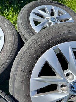 Stříbrná litá kola + letní pneu 185/65 R15 88H - 19