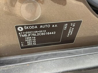 ► ŠKODA YETI 1,2 TSI - 77 KW,  PARK. SENZORY◄ - 19
