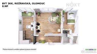 Prodej byt 3+kk, 43㎡ - 19