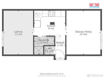 Prodej bytu 2+1, 42 m², Příbram, ul. třída Osvobození - 19