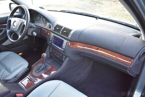 BMW e39 535i,16:9,DVOJITÁ OKNA,EL.VOLANT,SERVISKA BMW - 19