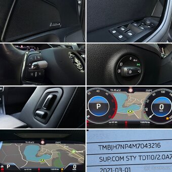 Škoda Superb 2.0 TDI STYLE DSG 110KW/MatrixFulled/132Tkm - 19