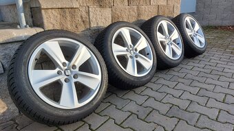 Alu kola 5x112 r17 Seat FR originá Cupra zimní pneu - 19