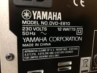 Yamaha RE-E810/DVD-E810/NX-E800. - 19