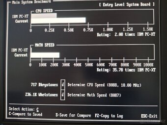 Retro PC XT 10Mhz + koprocesor 8087-7. - 19