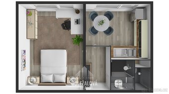 Prodej bytu 1+1 32 m², Jihlava, ev.č. 00834 - 19