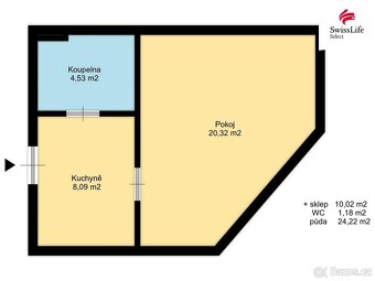 Prodej bytu 1+1 34 m2 Na Záduší, Trutnov - 19