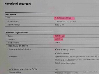 Škoda Octavia IV 2,0 TDI DSG FIRST EDITION 151.000 km - 19