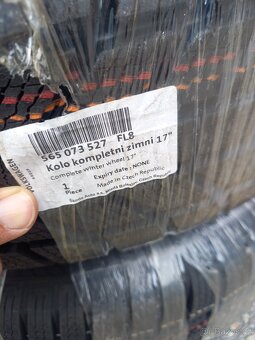 Š.Kodiaq, Kodiaq 2/VW Tiguan -NOVÁ zimní Alu sada -235/55R18 - 19