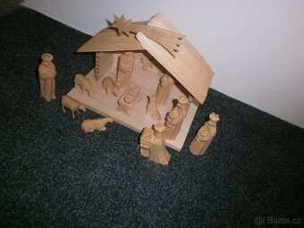 Ručně vyřezávaný český betlém 14a1 - 19