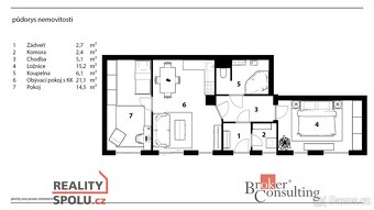 Pronájem, byty/3+kk, 68 m2, Ve Stromovce, Třebeš, 50011 Hrad - 19
