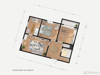 Byt 3+1, 65 m² + zasklená lodžie, Orlová - Lutyně - 19