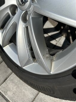 Komplet sada VOLVO R17  5x108  + Zimni pneu Continental - 19