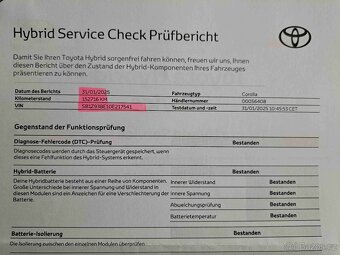 Toyota Corolla 1,8 HYBRID automat 154.000 km - 19