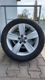 Alu kola 5x112 r17 Istanbul originál vw Passat b8 letní pneu - 19