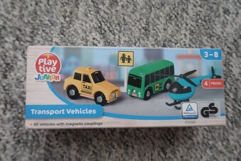 Stavebnice Playtive vláčky  a doplňky - 19