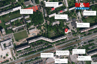 Prodej bytu 1+1, 33 m², Ostrava, ul. Dr. Martínka - 19
