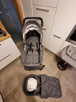 SLEVA-Kočárek Gesslein F6 Air+ ,kožené madlo, C1-Lift taška - 19